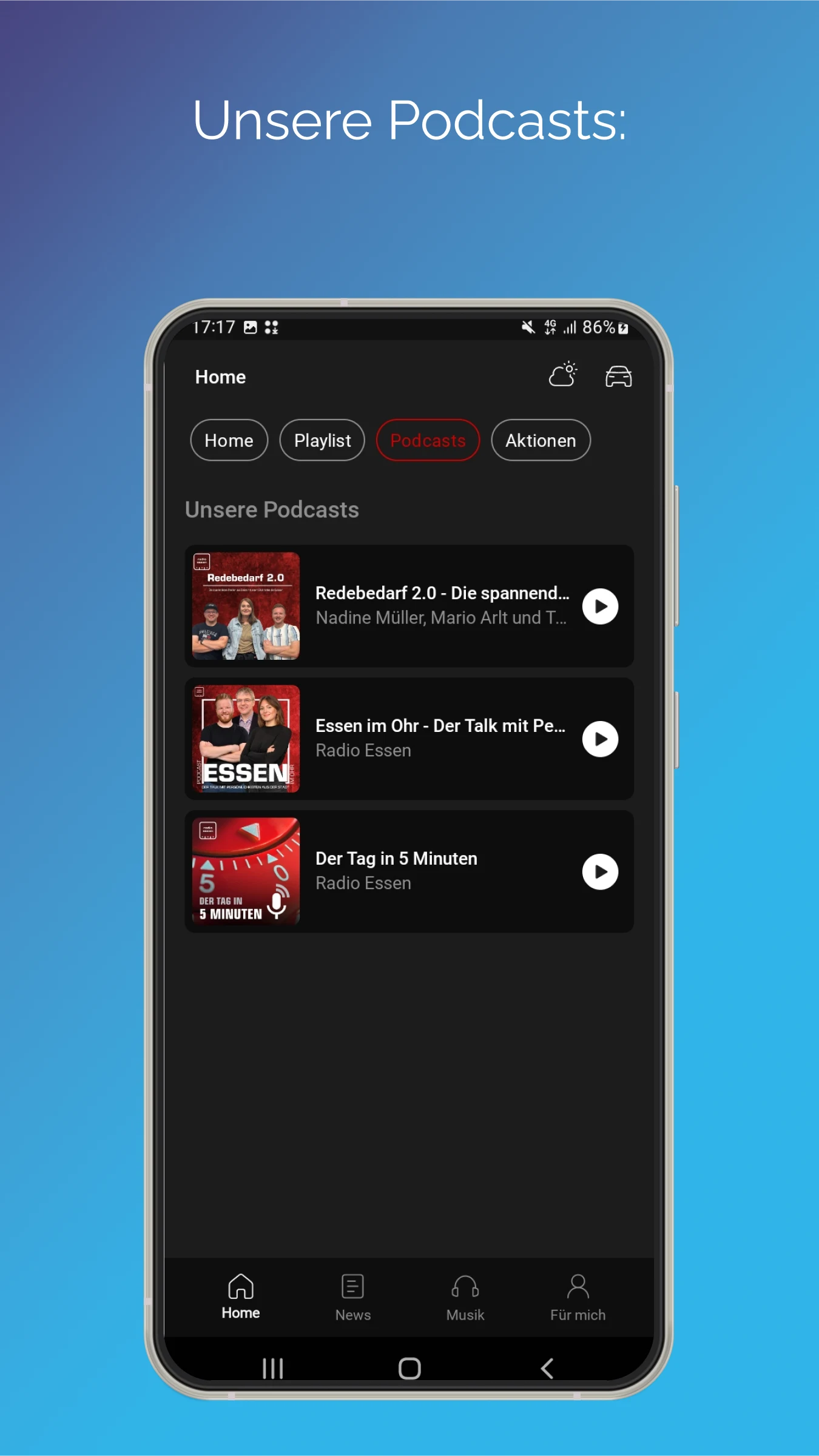 Radio Essen screenshot
